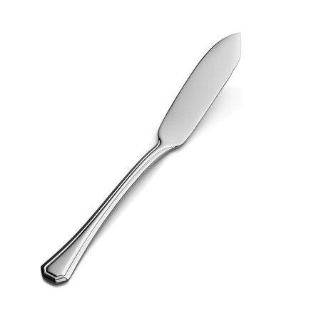 Bon Chef Prism, Butter Spreader, Flat Handle, Mirror Finish, 13/0, 6.69" , set of 12 S513